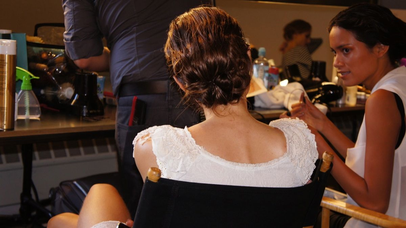 Illustration for article titled Backstage At New York Fashion Week